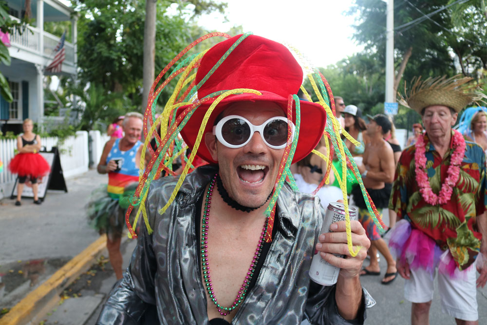 Tutu Tuesday 2018 photo - Duval Street, Key West